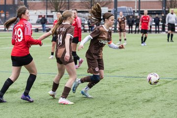 Bild 404 - wBJ FC St. Pauli - Walddoerfer SV : Ergebnis: 3:4